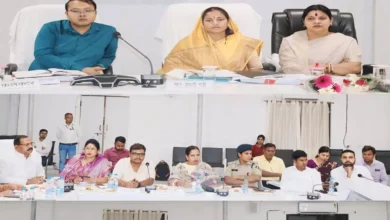 प्रभारी मंत्री लक्ष्मी राजवाड़े ,सक्ती जिले , समीक्षा बैठक, Minister in charge Laxmi Rajwade, Sakti district, review meeting,