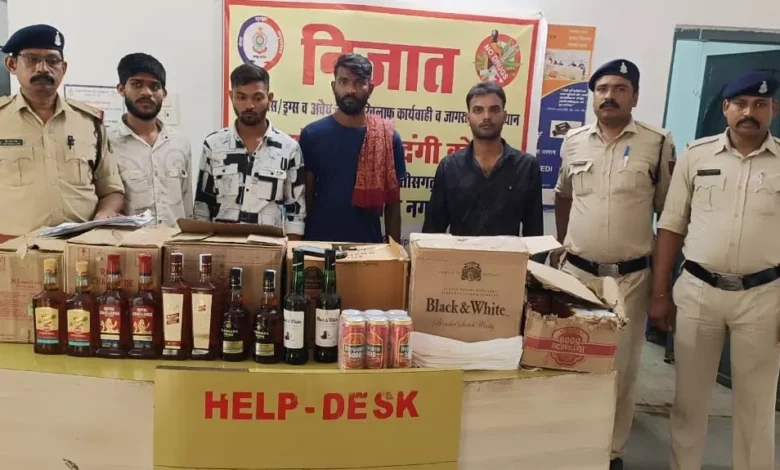 Raipur Breaking, कोटा , लाखों का अवैध शराब, Raipur, रायपुर,वरिष्ठ पुलिस अधीक्षक डॉ. संतोष कुमार सिंह ,Raipur Breaking, Kota, illegal liquor worth lakhs, Raipur, Raipur, Senior Superintendent of Police Dr. Santosh Kumar Singh,