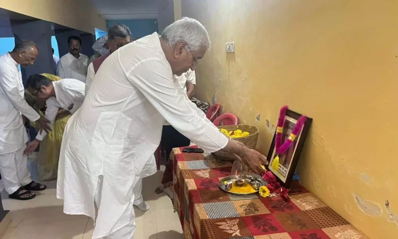 CG, टीएस बाबा , ताम्रध्वज साहू , दिवंगत धर्मपत्नी ,विनम्र श्रद्धांजलि,CG, TS Baba, Tamradhwaj Sahu, late wife, humble tribute,