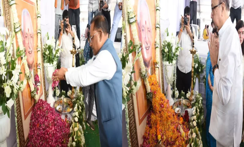 स्व. श्याम पाण्डेय , तेरहवीं कार्यक्रम,राज्यपाल , मुख्यमंत्री, Raipur,रायपुर, छत्तीसगढ़ , राज्यपाल रमेन डेका , मुख्यमंत्री विष्णुदेव साय ,Late Shyam Pandey, thirteenth day program, Governor, Chief Minister, Raipur, Chhattisgarh, Governor Ramen Deka, Chief Minister Vishnudev Sai,