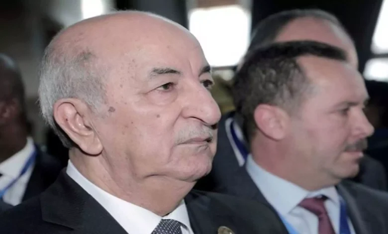 Algeria , राष्ट्रपति अब्देलमजीद तेब्बौने , मतों , पुनः निर्वाचित , ALGIERS, अल्जीयर्स,Algeria, President Abdelmadjid Tebboune, votes, re-elected, ALGIERS, Algiers,