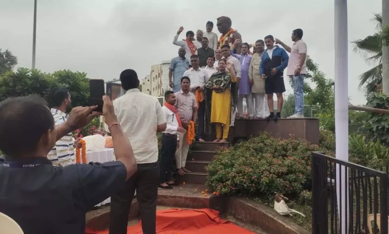 पण्डित दीनदयाल उपाध्याय , जयंती, विधायक पुरंदर मिश्रा ,श्रद्धांजलि, Raipur, रायपुर,Pandit Deendayal Upadhyay, Birth Anniversary, MLA Purandar Mishra, Tribute, Raipur, Raipur,