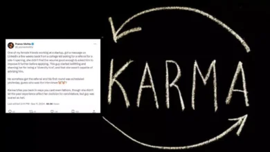 Karma, लिंक्डइन , महिला , अपमान, इंटरव्यू ,Karma, LinkedIn, woman, insult, interview,