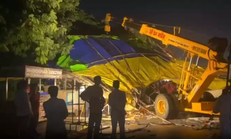 Raipur Breaking,बारिश , हवा , गणेश पंडाल, Raipur, रायपुर,Raipur Breaking, Rain, Wind, Ganesh Pandal, Raipur, Raipur,