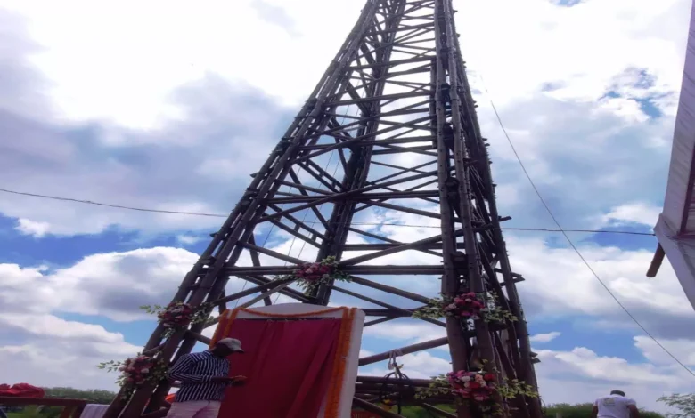 Union Minister Nitin Gadkari, Chhattisgarh, World, Tall Bamboo Tower, Inauguration, Raipur, Raipur, World Bamboo Day,