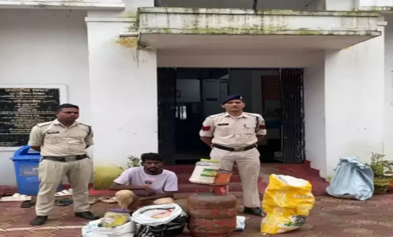 CG, किराना दुकान, चोरी ,युवक, दो नाबालिग, गिरफ्तार, Raigarh, रायगढ़, कोतवाली पुलिस ,CG, grocery shop, theft, youth, two minors, arrested, Raigarh, Raigarh, Kotwali Police,