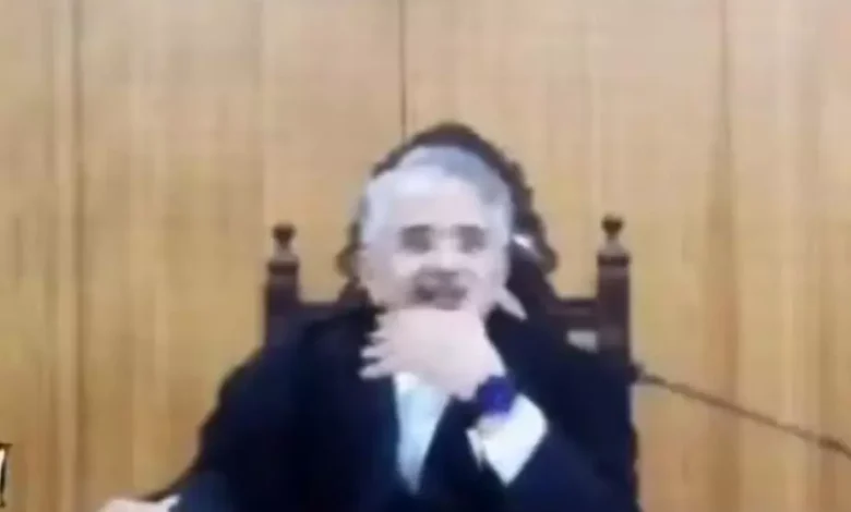 जज , वीडियो सोशल मीडिया , वायरल,बवाल मचा, नई दिल्ली, कर्नाटक हाईकोर्ट ,जज जस्टिस वेदव्यासचार श्रीशानंद , पश्चिमी बेंगलुरु ,