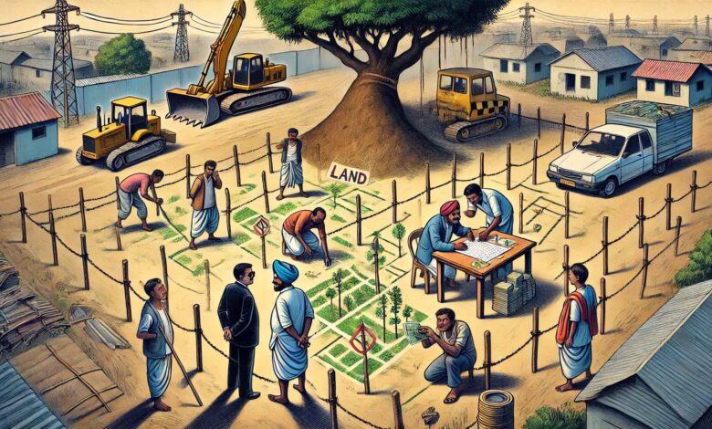 सेजबहार मेनरोड की 25 एकड़ भूमि में फर्जीवाड़ा! भू-माफिया और अफसरशाही की मिलीभगत से चल रहा प्लॉटिंग का खेल