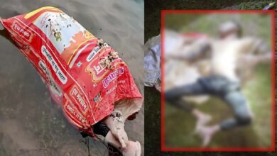पत्थर खदान में तैरती मिली बोरी से निकली लाश, इलाके में सनसनी, हत्या की आशंका