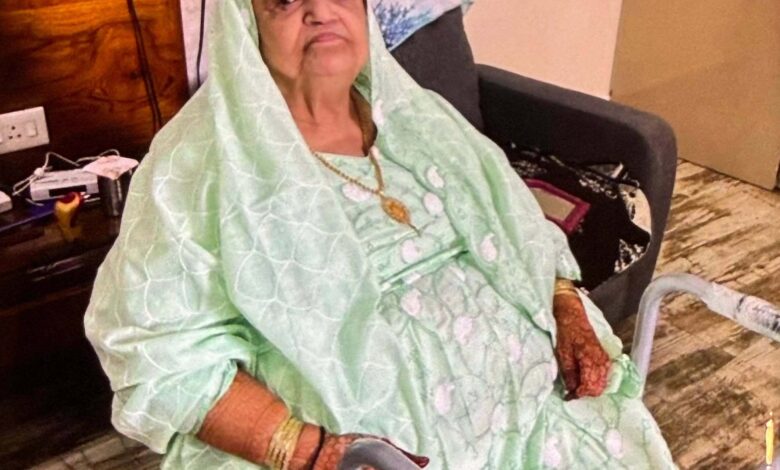 एजाज ढेबर की अम्मी का इंतकाल