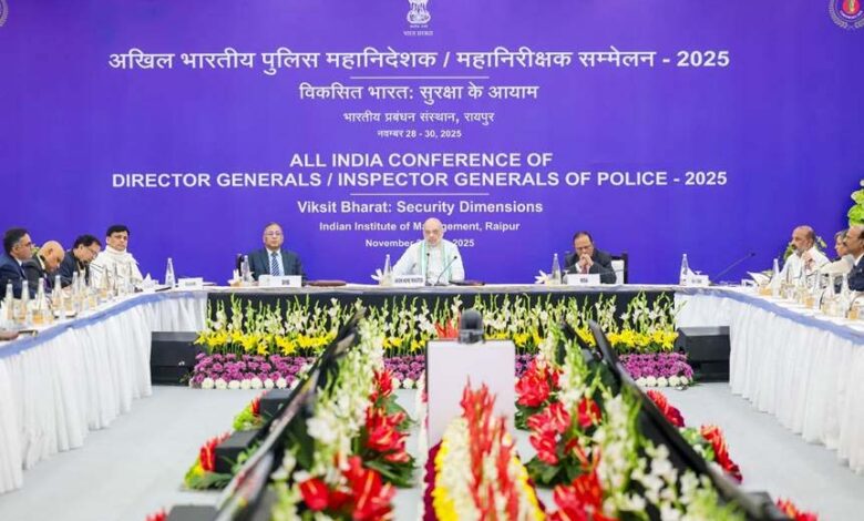 अमित शाह ने छत्तीसगढ़ में 60वीं DGP/IGP कॉफ्रेंस का किया उद्घाटन