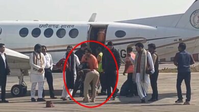 सरकारी ड्यूटी में आस्था का प्रदर्शन, TI मनीष तिवारी का नया वीडियो वायरल