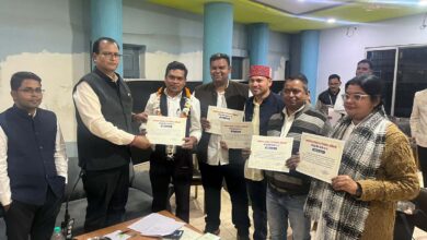 रायपुर प्रेस क्लब के नए अध्यक्ष बने मोहन तिवारी, महासचिव बने गौरव शर्मा