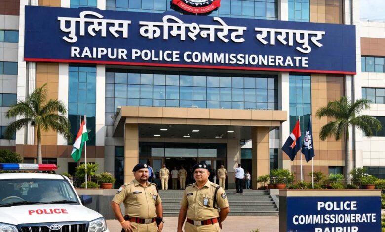 Police commissionerate notification issued in Raipur.
